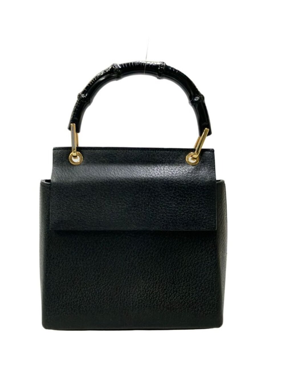 Gucci Handbag Leather Bamboo